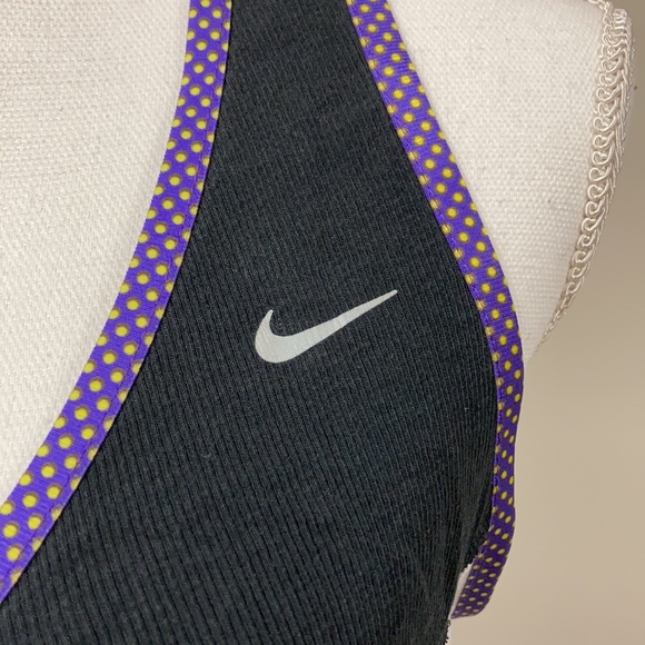 🌿3/$18🌿NIKE DRI-FIT Ribbed V-Neck Razorback Tank - Picture 3 of 11